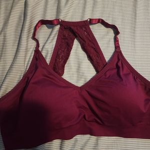 Torrid curves racer back sports bra